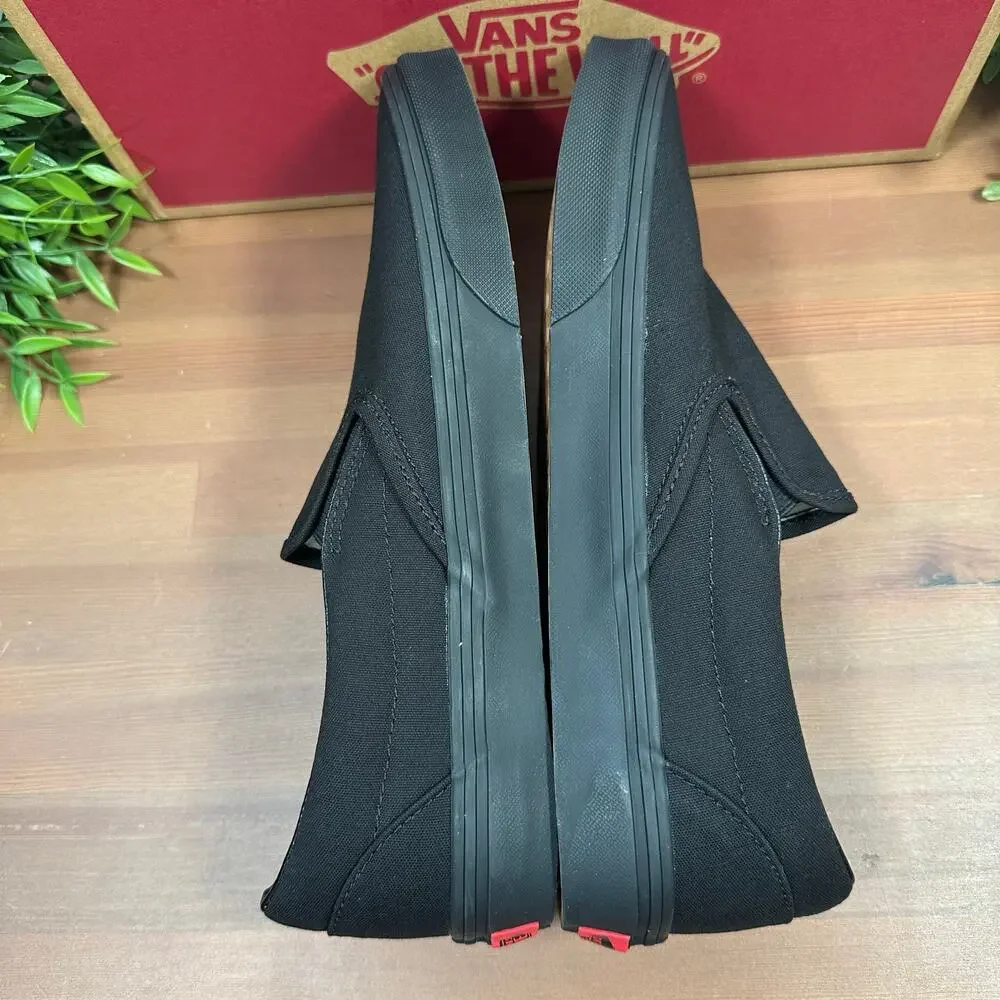 Vans Classic Slip On Shoes Black Unisex Size‎ M7.5/W9